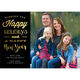Happy Holidays and New Year Foil Photo Cards Image 2 of 6
